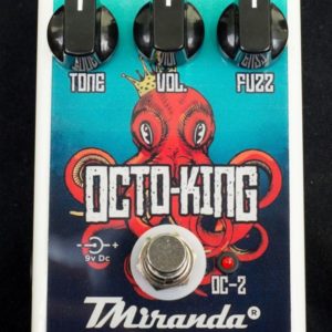 Octo King OC-2-fuzz octave up effect pedal
