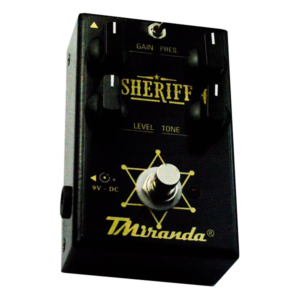 Sheriff TMiranda- pedal de distorção- Marshall in a box